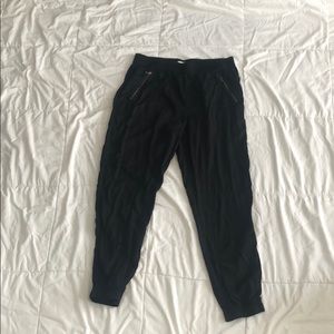 Black joggers